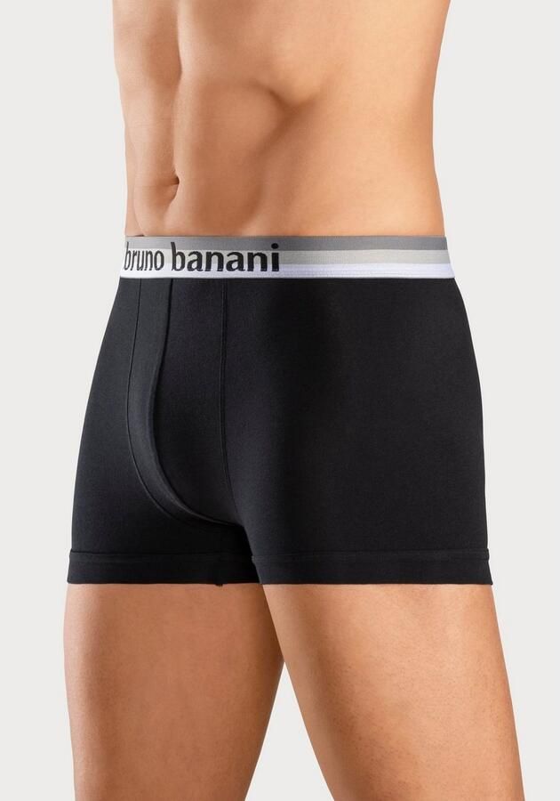 Bruno Banani Boxershort voor heren met gestreepte logoweefband (set 5 stuks) - Foto 4