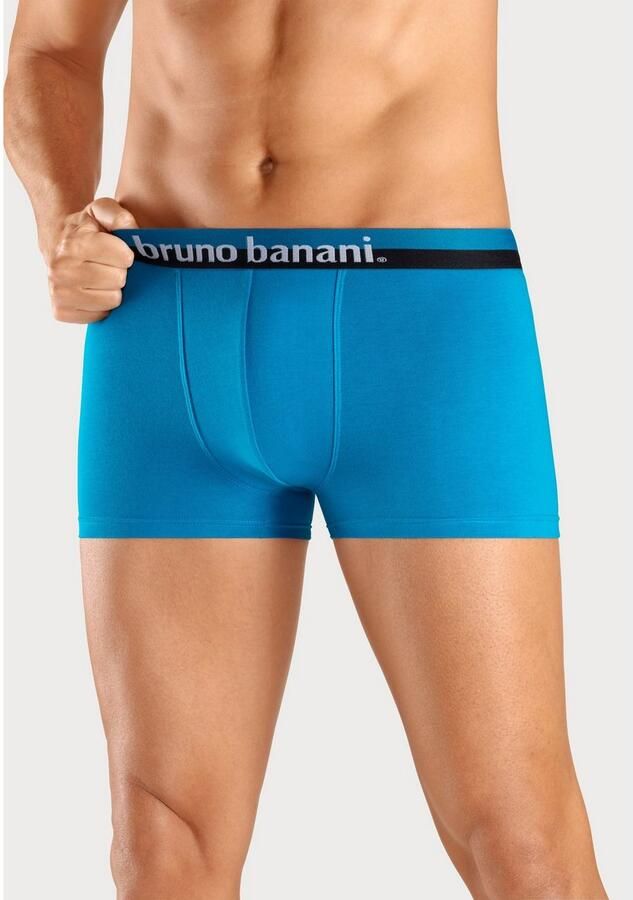 Bruno Banani Boxershort voor heren met superieure logoprint op de band (set 4 stuks) - Foto 3
