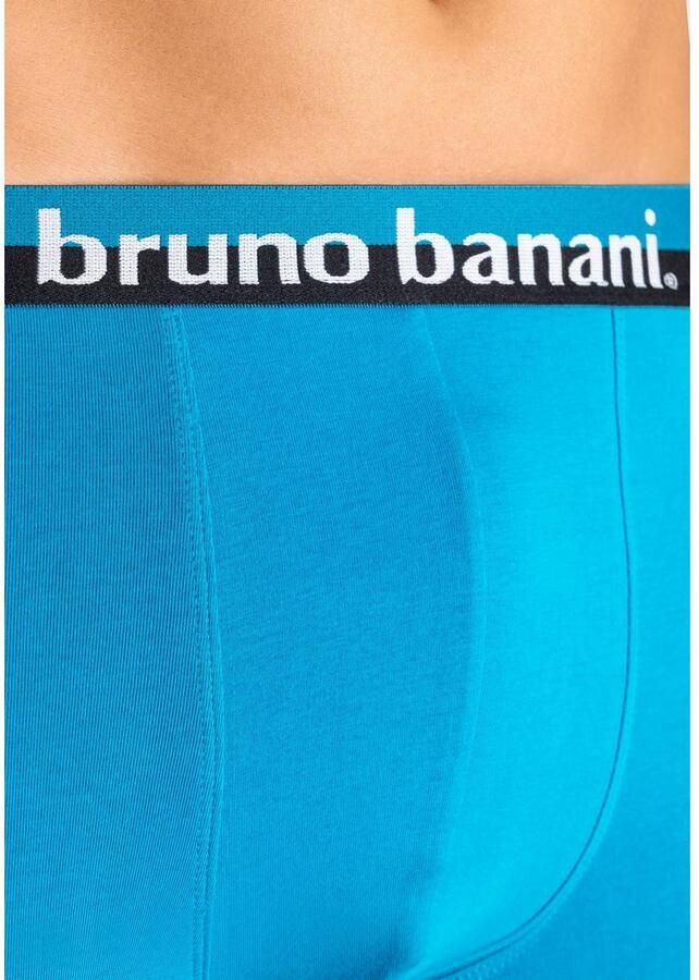 Bruno Banani Boxershort voor heren met superieure logoprint op de band (set 4 stuks)