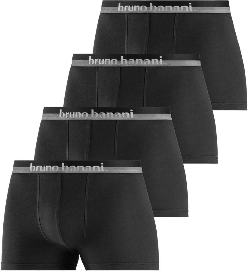 Bruno Banani Boxershort voor heren met superieure logoprint op de band (set 4 stuks) - Foto 7
