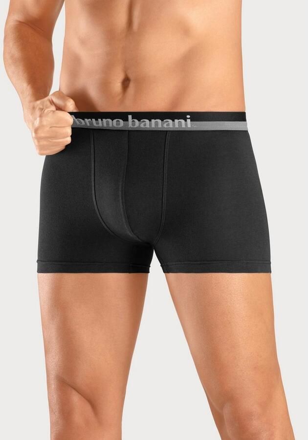 Bruno Banani Boxershort voor heren met superieure logoprint op de band (set 4 stuks) - Foto 3