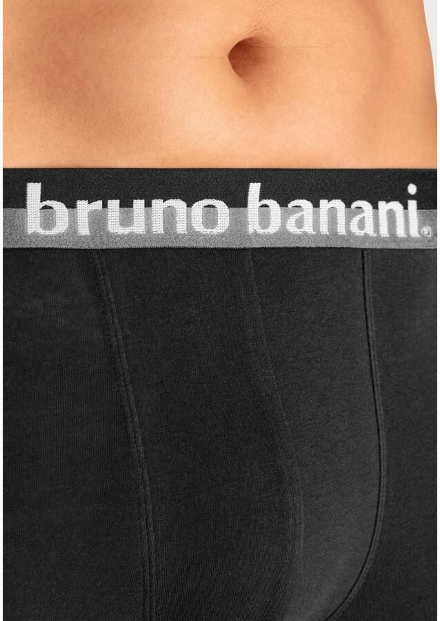 Bruno Banani Boxershort voor heren met superieure logoprint op de band (set 4 stuks)