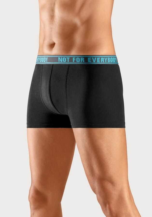 Bruno Banani Boxershort voor heren met tekst op de tailleband (set 4 stuks) - Foto 5
