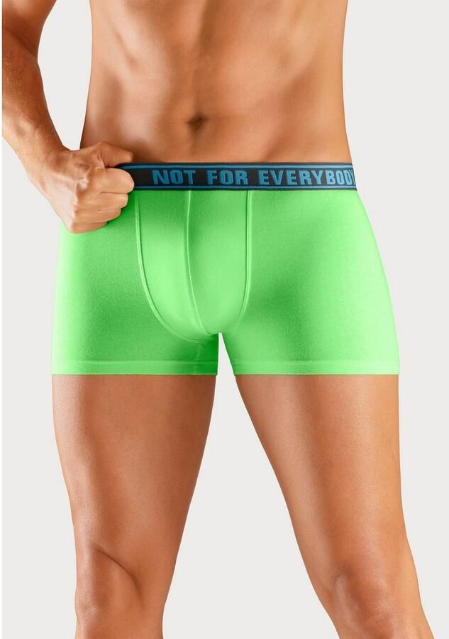 Bruno Banani Boxershort voor heren met tekst op de tailleband (set 4 stuks) - Foto 3