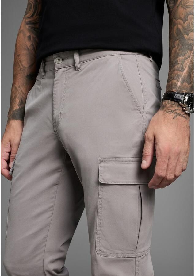 Bruno Banani Cargobroek moderne pasvorm nauwsluitende cargozakken