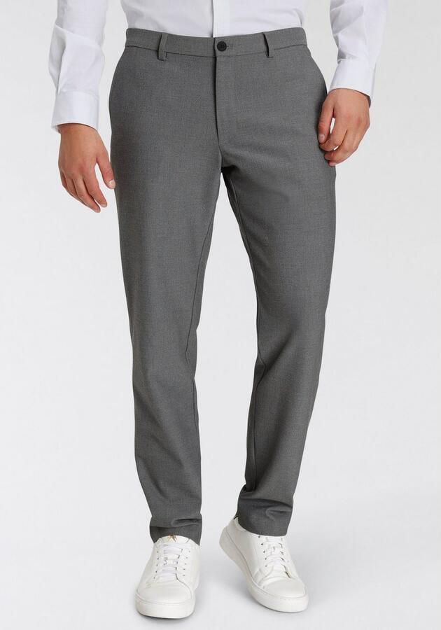 Bruno Banani Chino In wollook met elastische band - Foto 3