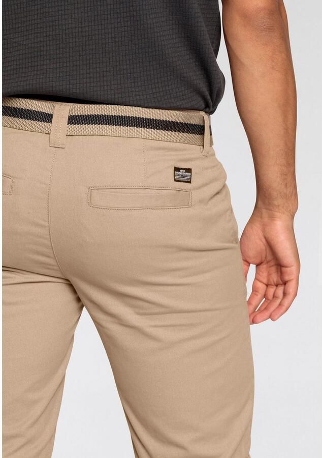 Bruno Banani Chino-short inclusief ceintuur - Foto 3