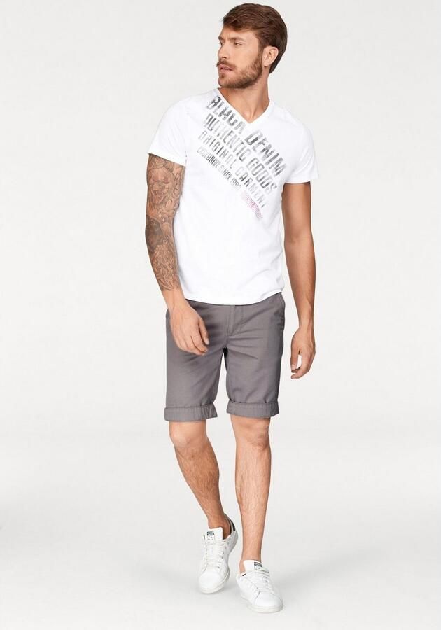 Bruno Banani Chino-short inclusief ceintuur - Foto 6