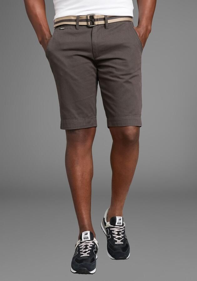 Bruno Banani Chino-short inclusief ceintuur - Foto 6