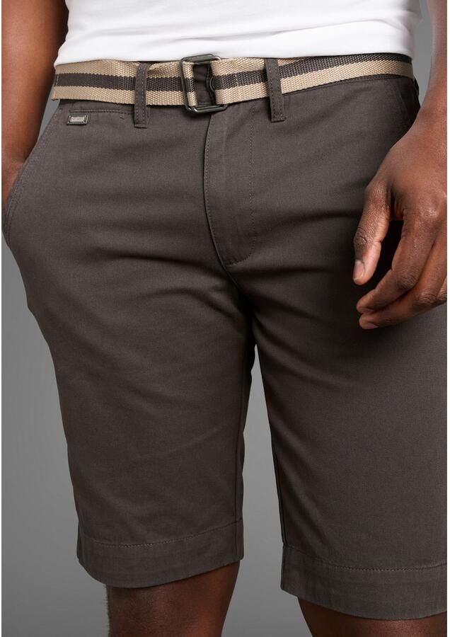 Bruno Banani Chino-short inclusief ceintuur - Foto 2