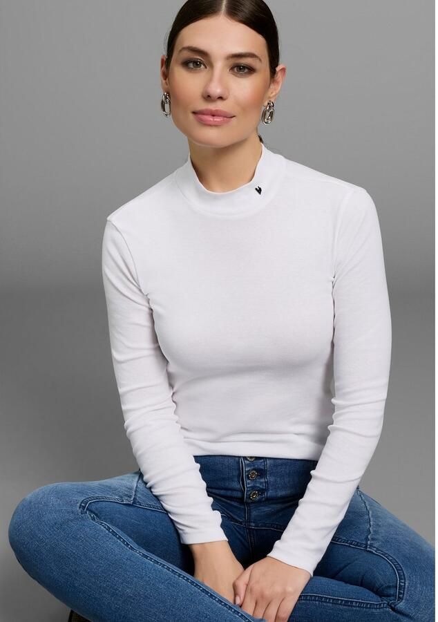 Bruno Banani Colshirt perfecte basic met rolkraag nieuwe collectie (set 2-delig) - Foto 3