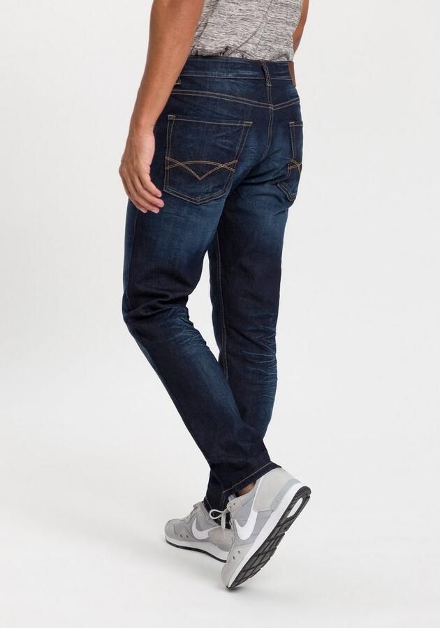 Bruno Banani Comfort fit jeans Floyd rechte pijp met steekzakken lage taillehoogte - Foto 4