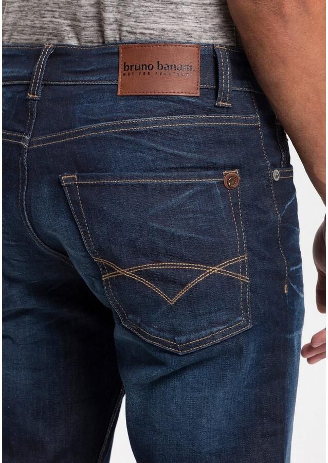 Bruno Banani Comfort fit jeans Floyd rechte pijp met steekzakken lage taillehoogte