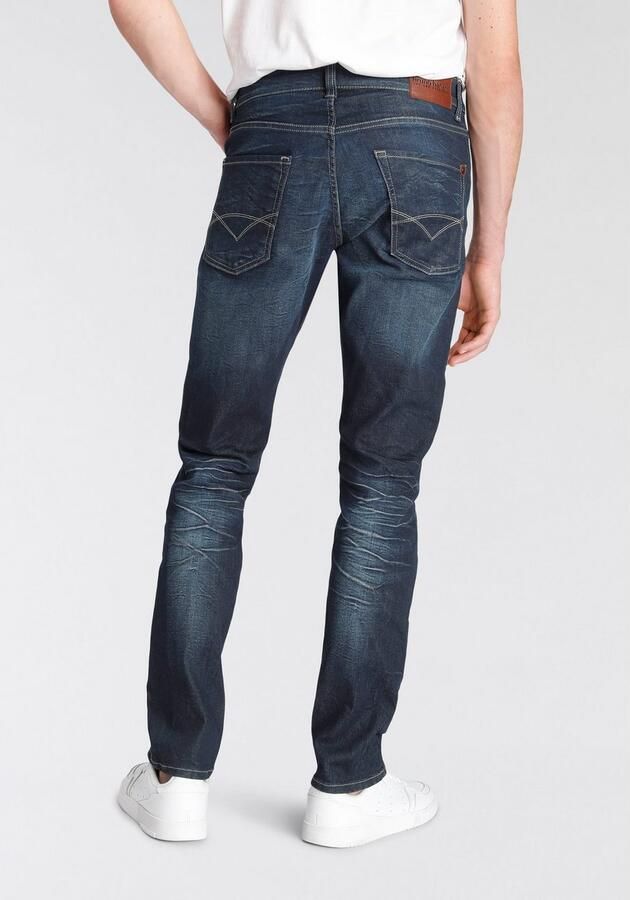Bruno Banani Comfort fit jeans Floyd rechte pijp met steekzakken lage taillehoogte - Foto 4