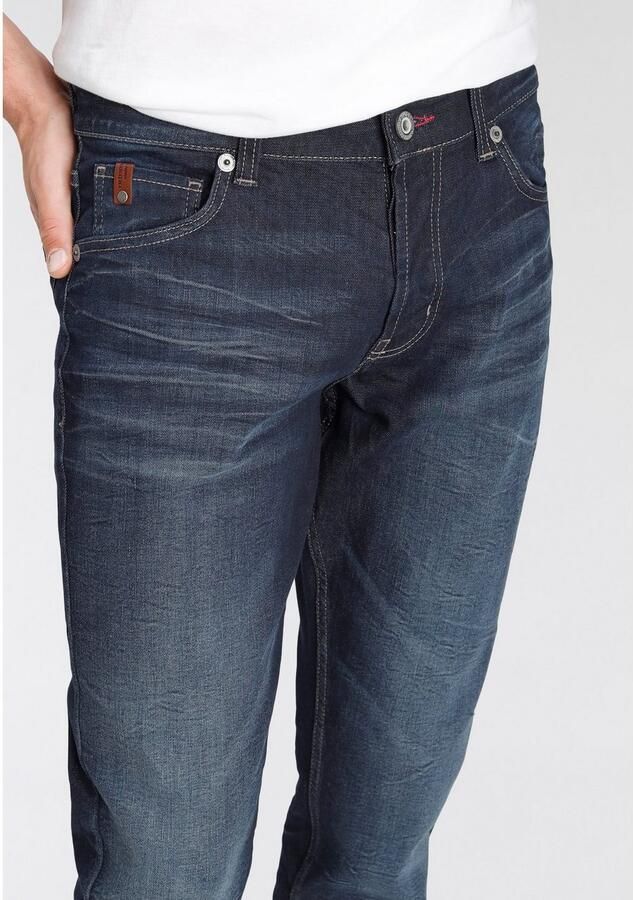 Bruno Banani Comfort fit jeans Floyd rechte pijp met steekzakken lage taillehoogte - Foto 3