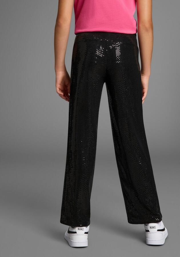 Bruno Banani Comfortbroek Wijde broek met glitter - Foto 2