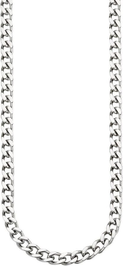 Bruno Banani Edelstalen ketting Sieraad cadeau halsketting panzerketting zilverkleur