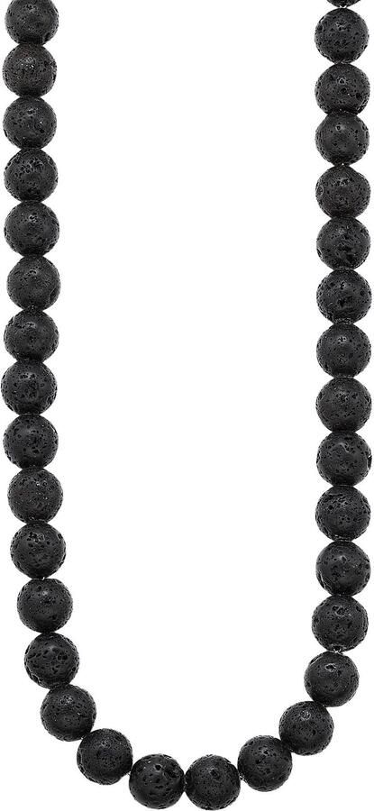 Bruno Banani Edelstalen ketting Sieraad cadeau lavasteenketting