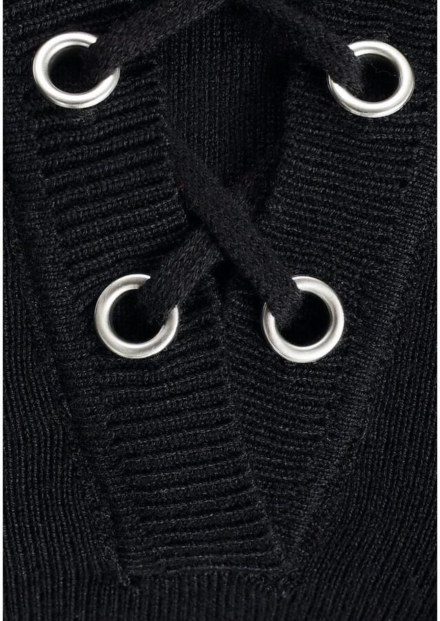 Bruno Banani Gebreide jurk getailleerde snit van katoenmix elastisch materiaal