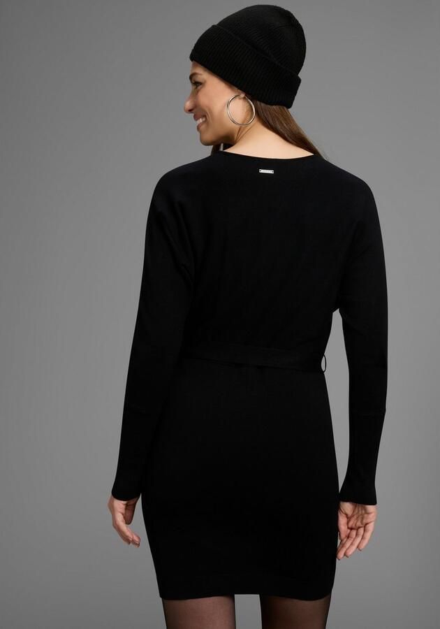 Bruno Banani Gebreide jurk met glanzende ritssluiting - Foto 6