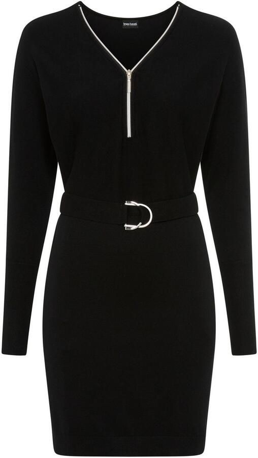 Bruno Banani Gebreide jurk met glanzende ritssluiting - Foto 5