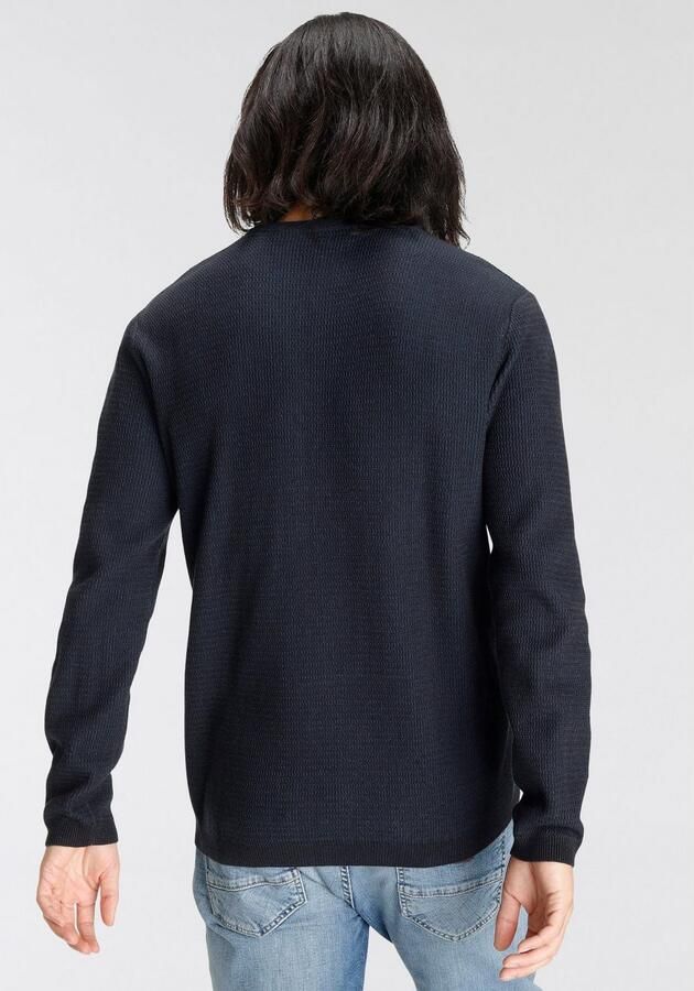 Bruno Banani Gebreide trui gewassen look - Foto 5