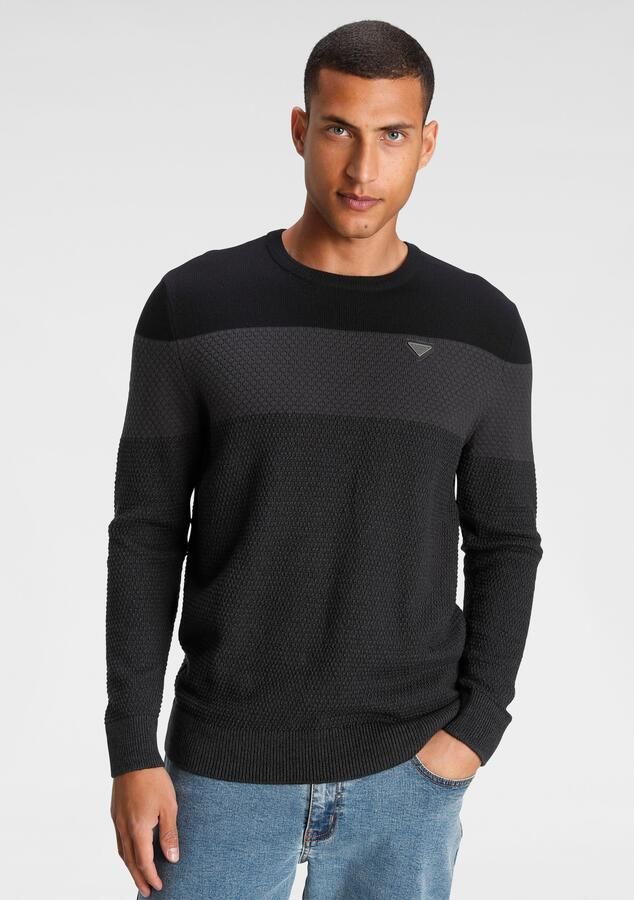 Bruno Banani Gebreide trui in modieuze look - Foto 6