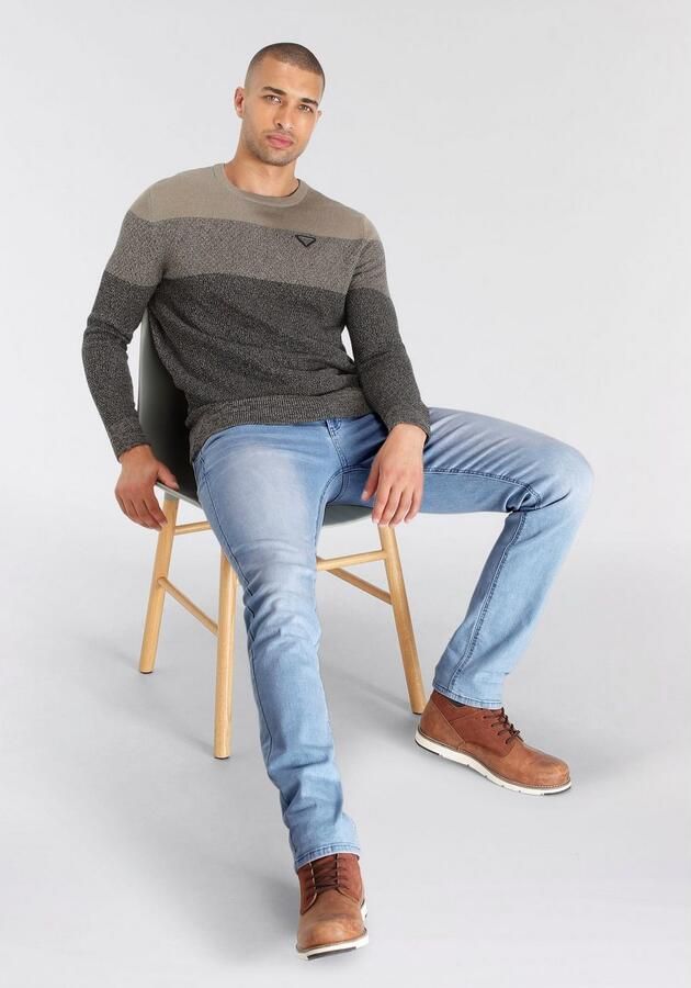 Bruno Banani Gebreide trui in modieuze look - Foto 5