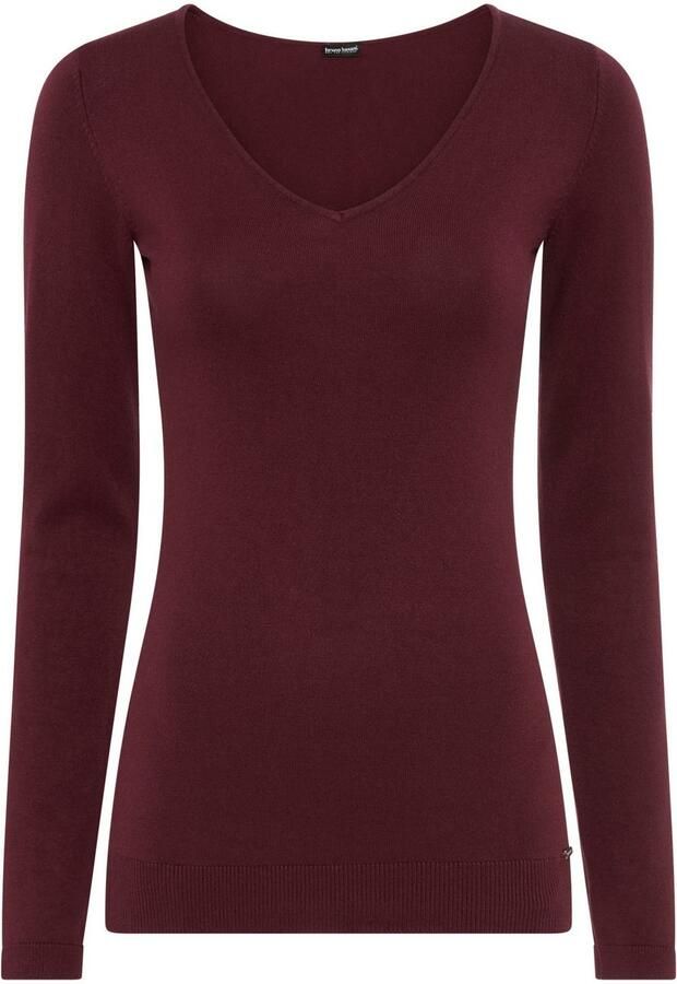 Bruno Banani Gebreide trui met bijzonder mouw-detail nieuwe collectie - Foto 4