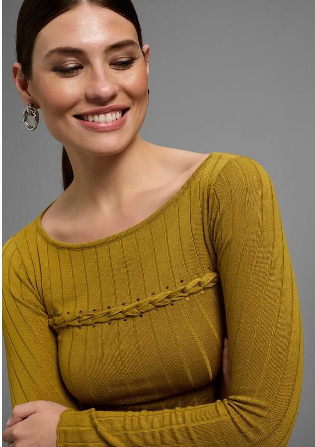 Bruno Banani Gebreide trui met geweldig gevlochten detail nieuwe collectie - Foto 2