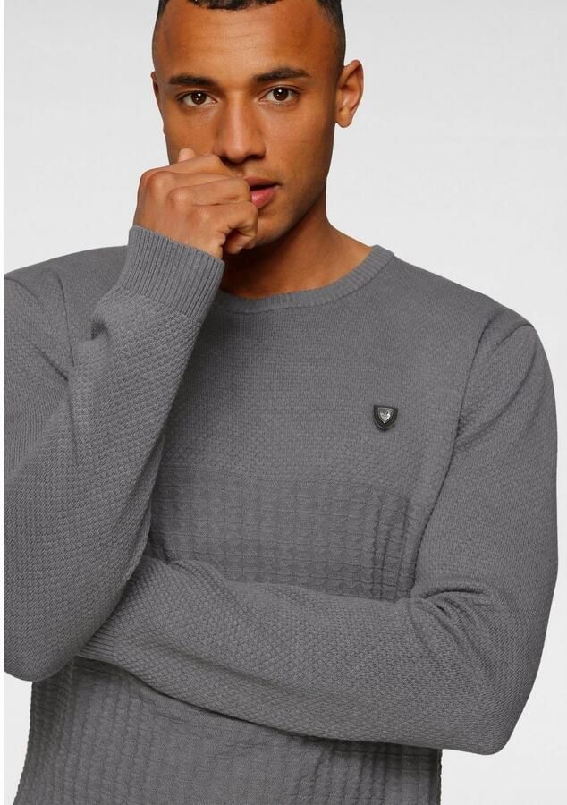 Bruno Banani Gebreide trui met modieuze structuur - Foto 3