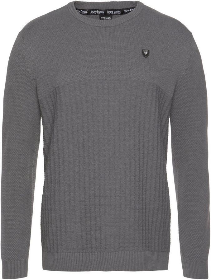 Bruno Banani Gebreide trui met modieuze structuur