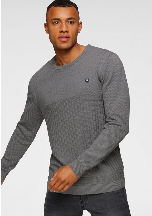 Bruno Banani Gebreide trui met modieuze structuur - Foto 4