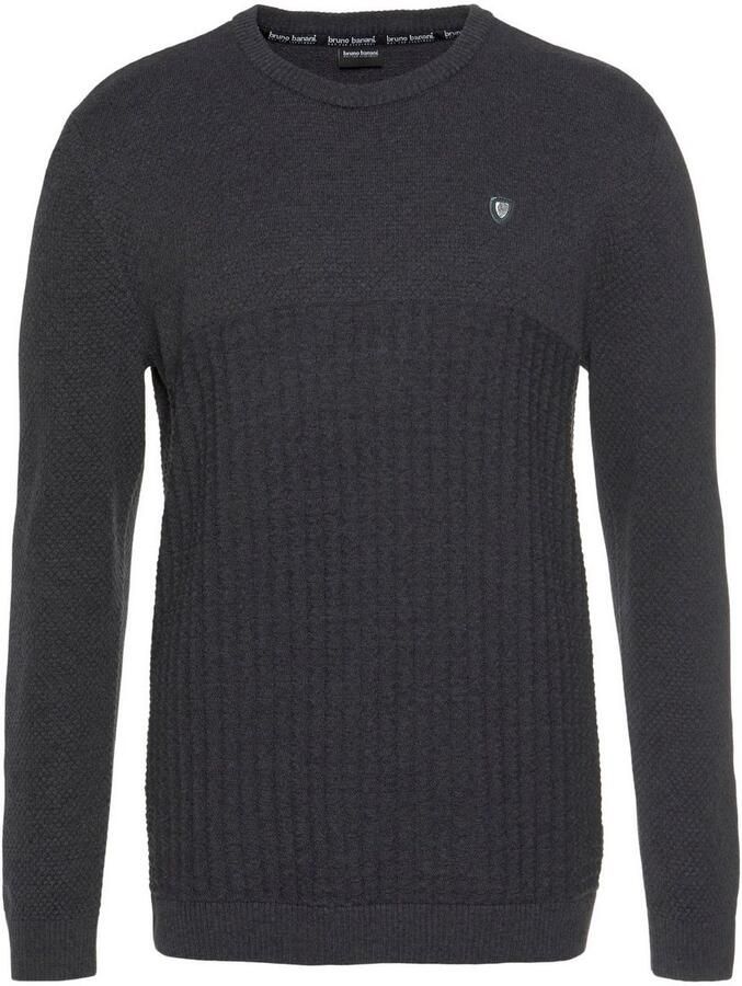 Bruno Banani Gebreide trui met modieuze structuur
