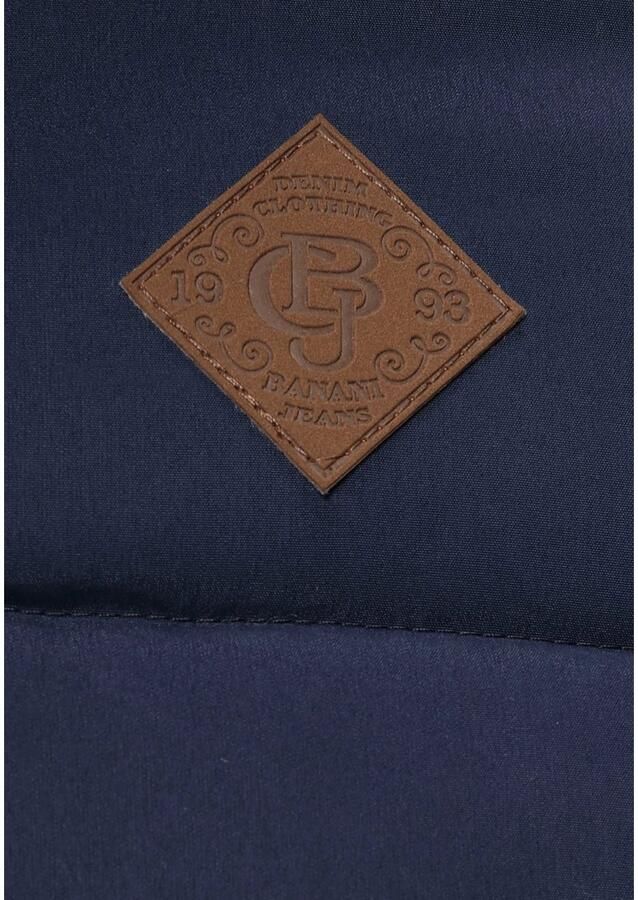 Bruno Banani Gewatteerde jas licht waterafstotend modieuze stijl met decoratieve badges - Foto 3