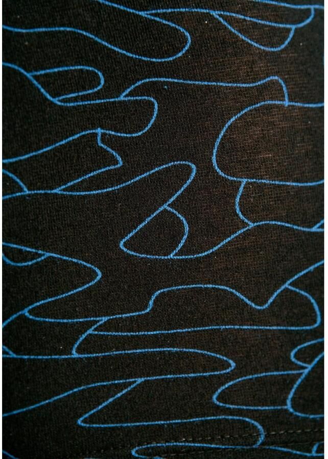 Bruno Banani Hipster strak zittende boxershorts in uni of gedessineerd van katoenmix (set 4 stuks) - Foto 2