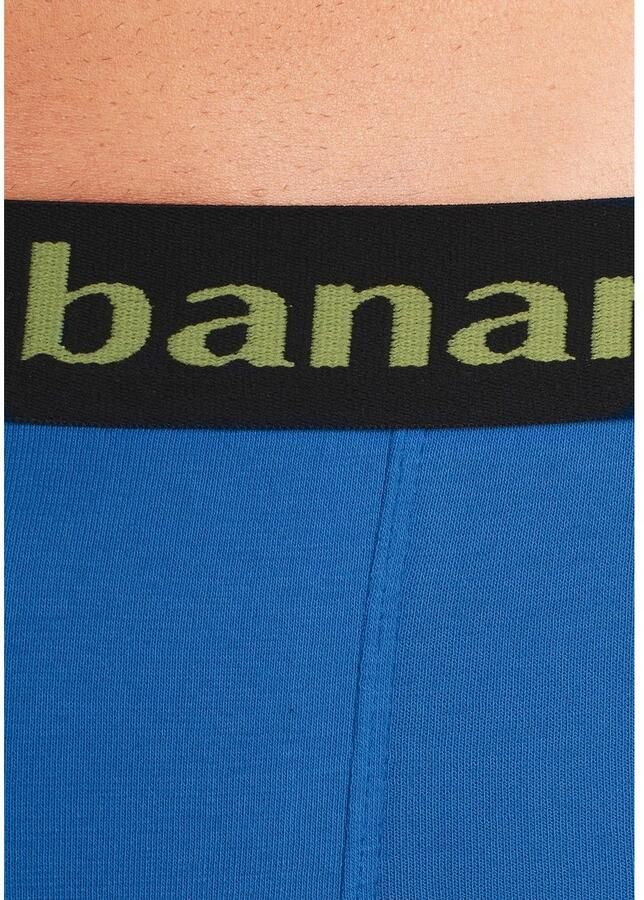 Bruno Banani Hipster strak zittende boxershorts met logo webband van katoenmix (set 4 stuks)