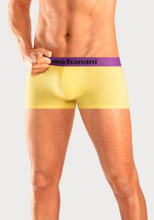 Bruno Banani Hipster strak zittende boxershorts met logo webband van katoenmix (set 4 stuks) - Foto 3