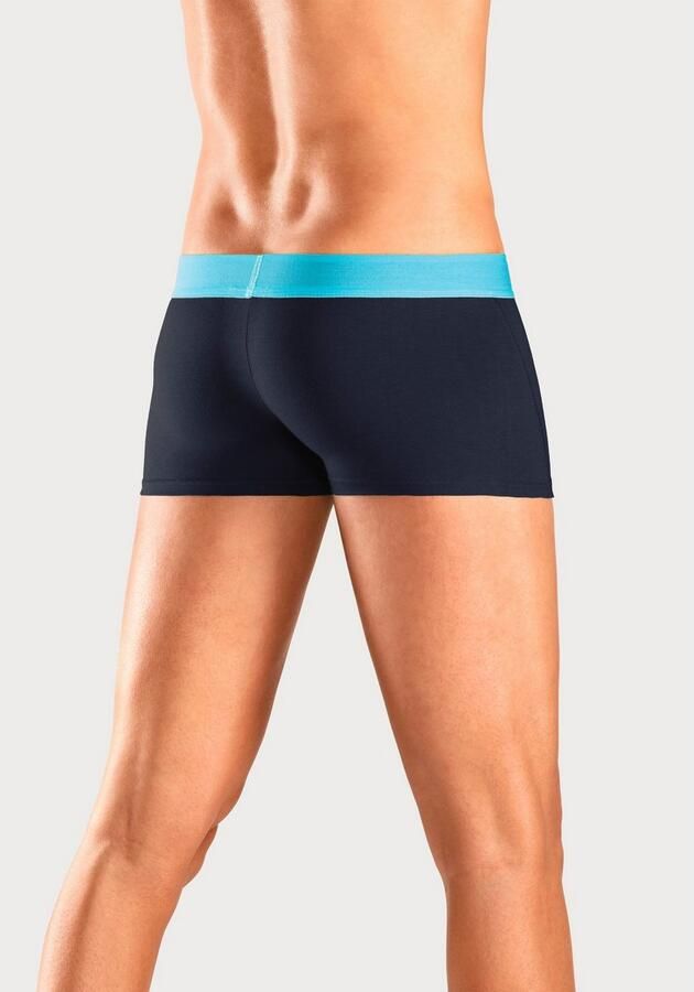 Bruno Banani Hipster strak zittende boxershorts met logo webband van katoenmix (set 4 stuks) - Foto 4