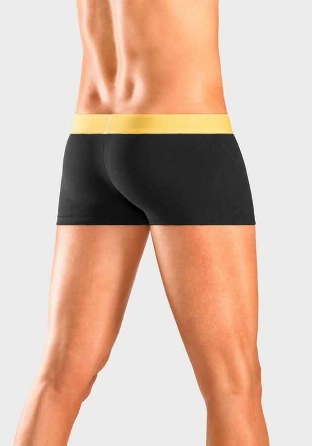 Bruno Banani Hipster strak zittende boxershorts met logo webband van katoenmix (set 4 stuks) - Foto 4