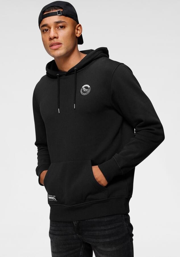 Bruno Banani Hoodie lange mouwen smal gesneden bedrukt ontwerp - Foto 3