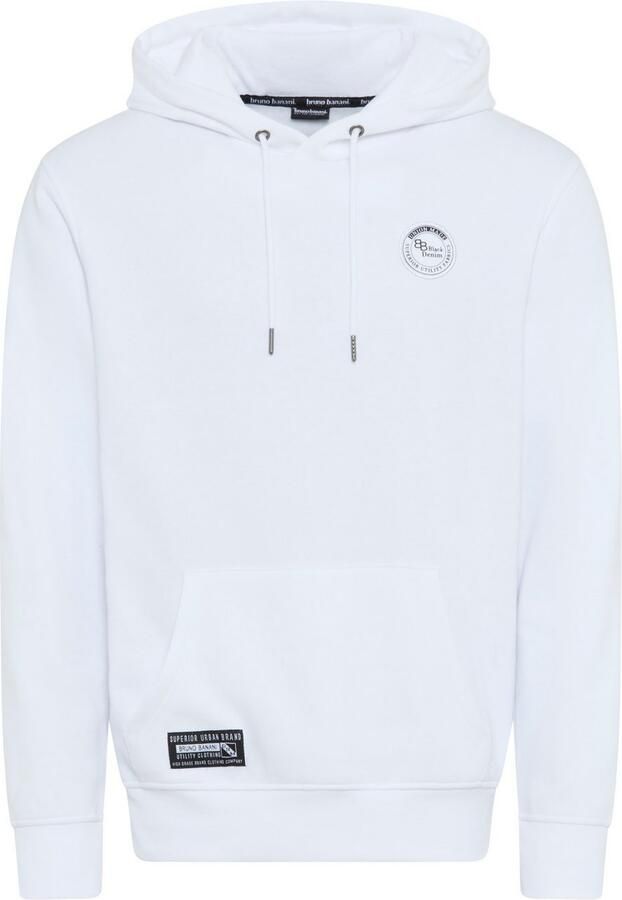 Bruno Banani Hoodie lange mouwen smal gesneden bedrukt ontwerp - Foto 5