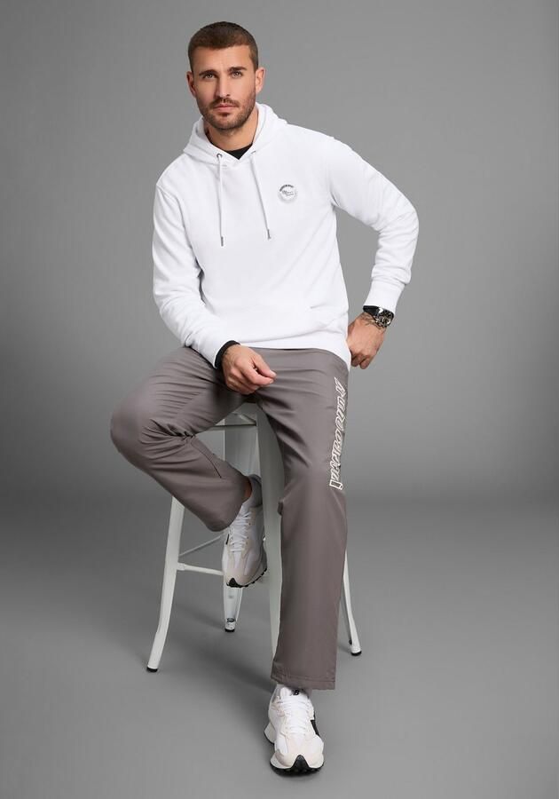 Bruno Banani Hoodie lange mouwen smal gesneden bedrukt ontwerp - Foto 4