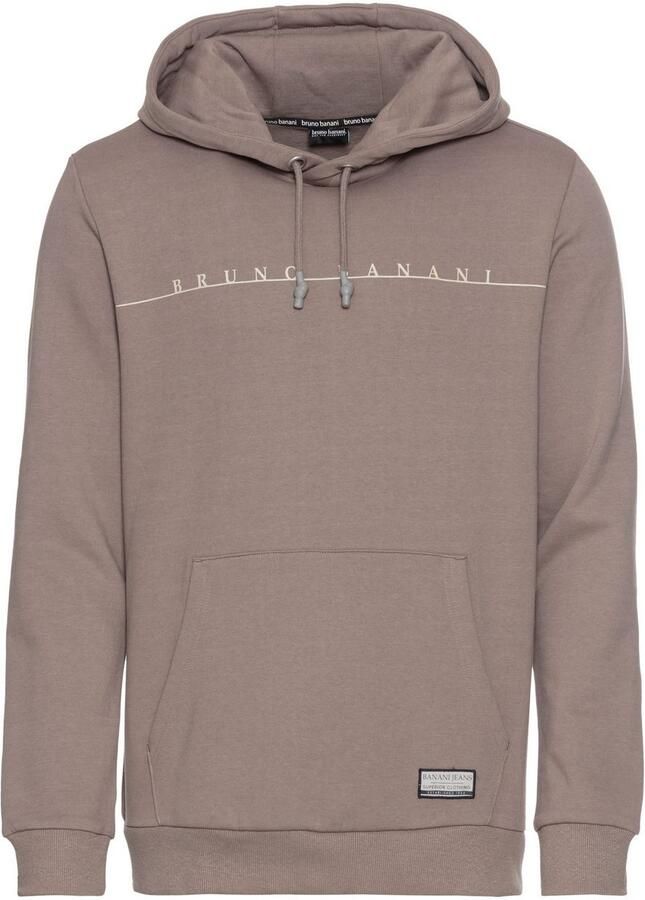 Bruno Banani Hoodie met moderne logo-print
