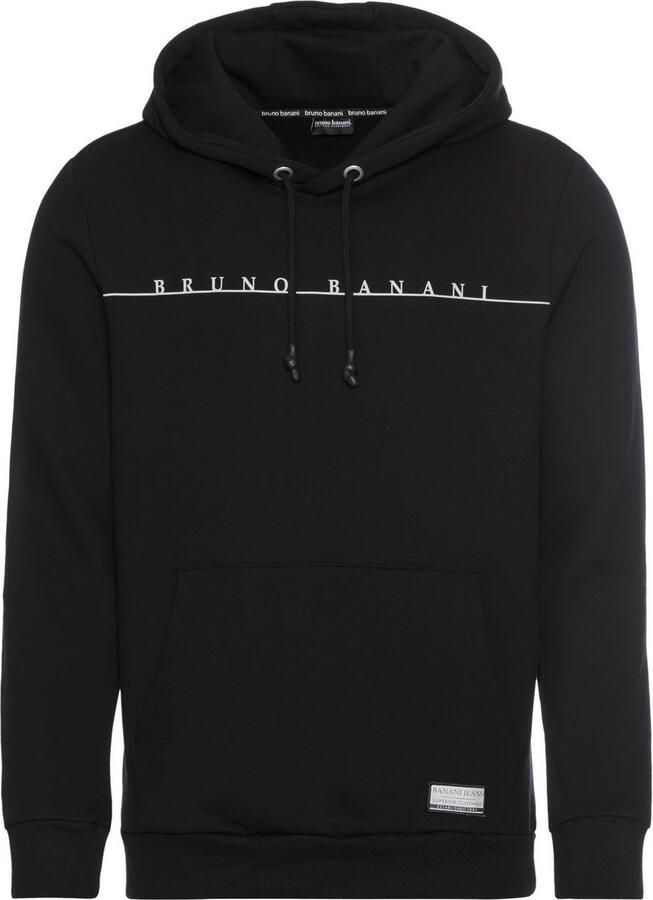 Bruno Banani Hoodie met moderne logo-print
