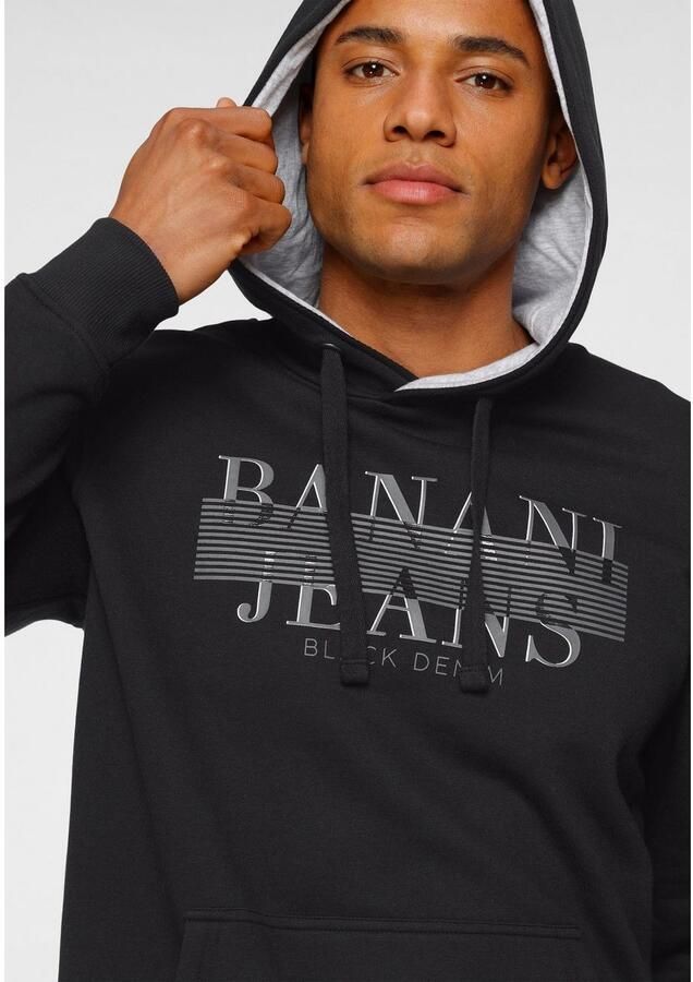 Bruno Banani Hoodie smalle pasvorm bedrukt ontwerp van katoenmix - Foto 2