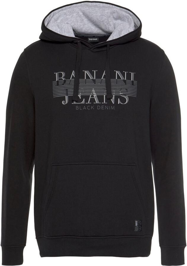 Bruno Banani Hoodie smalle pasvorm bedrukt ontwerp van katoenmix - Foto 3