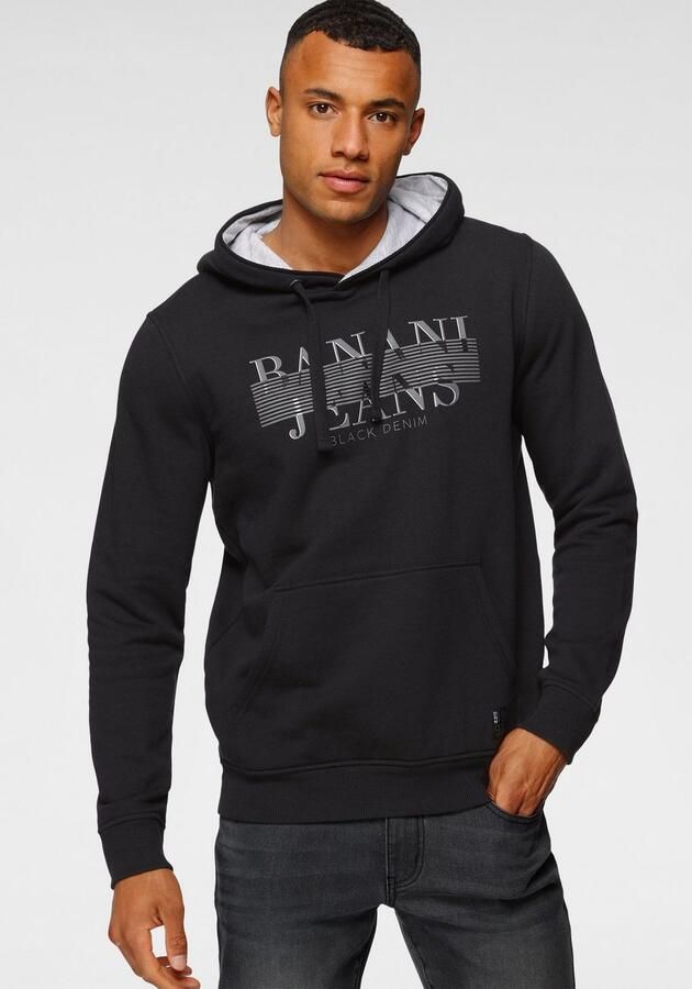 Bruno Banani Hoodie smalle pasvorm bedrukt ontwerp van katoenmix - Foto 5