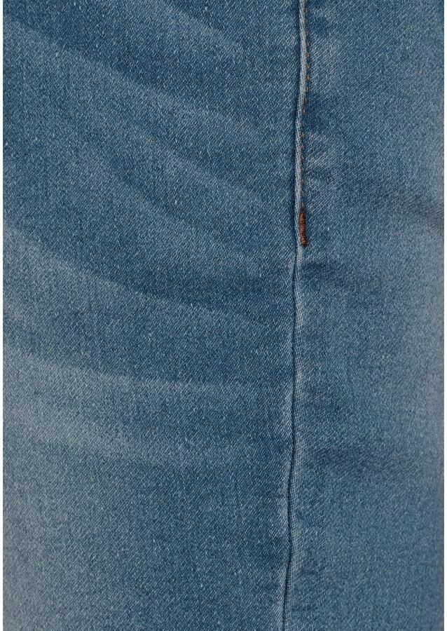 Bruno Banani Jeansshort comfortabele pasvorm rechte pasvorm met praktische zakken (set 2-delig Met band) - Foto 3