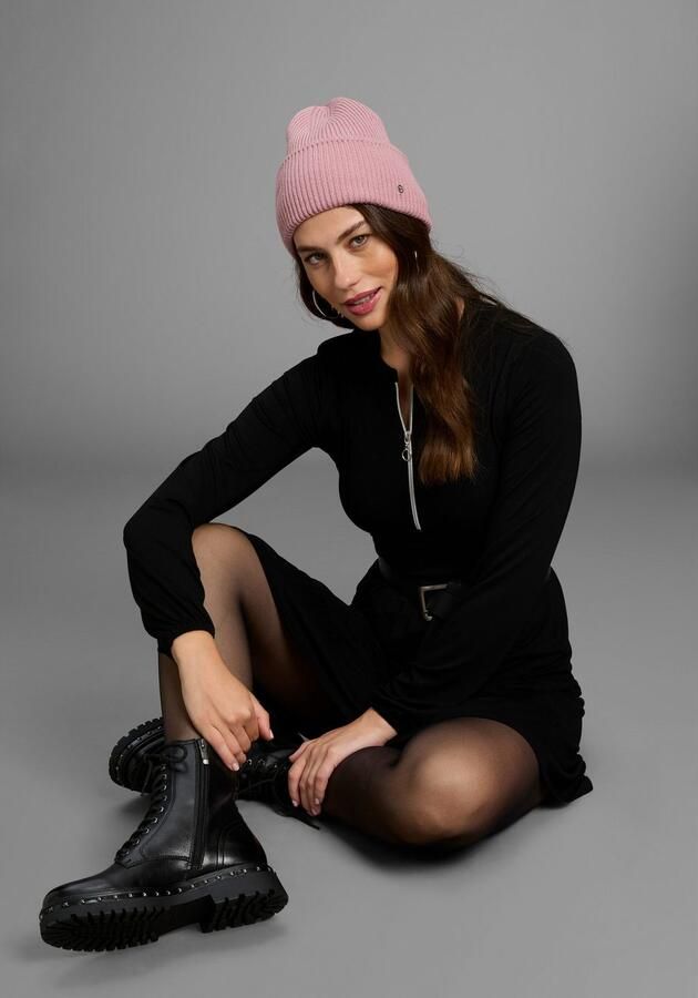 Bruno Banani Jerseyjurk met leuk ritsdetail nieuwe collectie - Foto 4